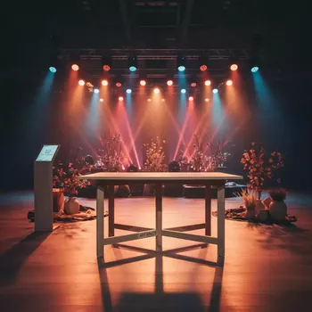 Аренда Стол складной садовый Green Glade F152 в ледовом дворце «Большой» — ART SPACE