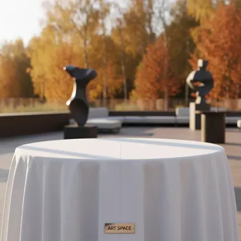 Аренда Скатерть круглая 3 м Журавинка в Green Flow Hotel — ART SPACE