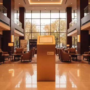 Аренда Стойка Голден L в отеле Hyatt Regency Sochi — ART SPACE