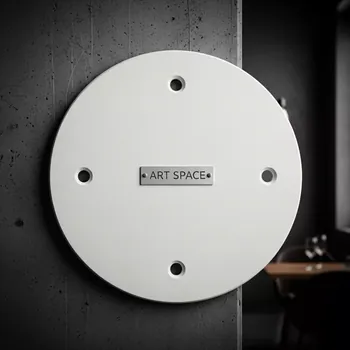 Аренда Плита меламиновая крепежная D 180 в ресторане «Voda» — ART SPACE