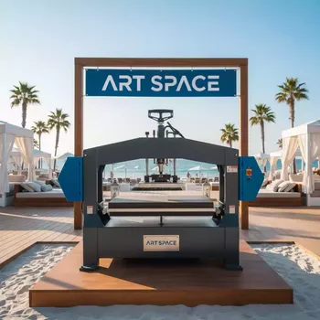 Аренда Термопресс плоский Schulze SWING SX PNEU в пляжном клубе Del Mar — ART SPACE