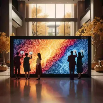 Аренда Интерактивная стена раскраска UTS Мастер Фломастер в Radisson Collection Paradise — ART SPACE
