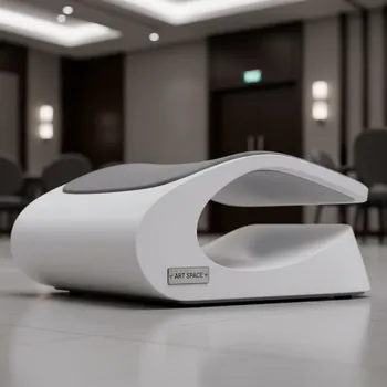 Аренда Подставка для ног для кресла Footrest 45 Salina белая в Courtyard by Marriott Sochi — ART SPACE