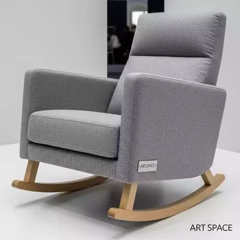 Аренда Кресло качалка Rilis серое в Gamma Sirius — ART SPACE