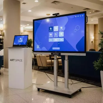 Аренда Интерактивная панель Barco ClickShare X Display Plus 65 дюймов в Grand Karat Sochi — ART SPACE