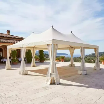 Аренда Тент садовый Green Glade 3019 6х10х3,22 м полиэстер в ресторане «La Terrazza» — ART SPACE