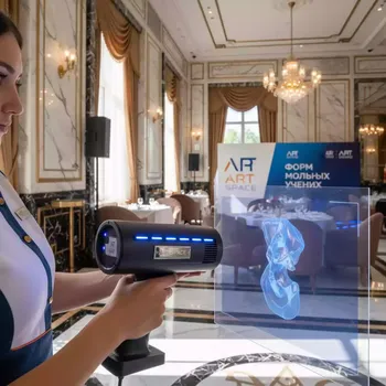 Аренда Сканер 3D ручной Artec Eva в ресторане «Brunello» — ART SPACE