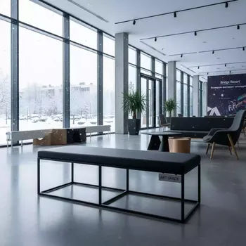 Аренда Банкетка Vental Black в Bridge Resort — ART SPACE