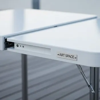 Аренда Стол пластиковый раздвижной AtlantiCTable 140 210 на пляжных клубах Хосты — ART SPACE
