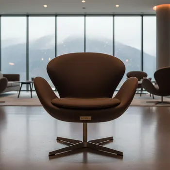 Аренда Кресло Swan brown в Golden Tulip Rosa Khutor — ART SPACE