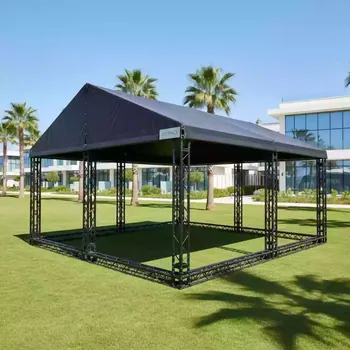 Аренда Шатер односкатный из ферм 6х4 черный в Sport Inn Hotel & Wellness — ART SPACE