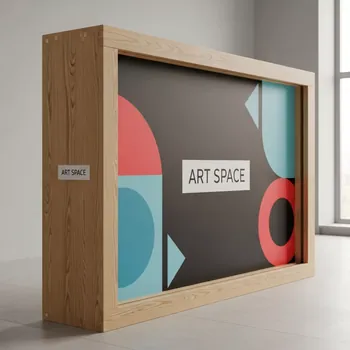 Аренда Пресс волл брус 2х2 м в санатории «Русь» — ART SPACE