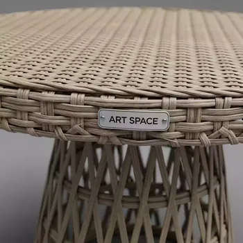 Аренда Стол обеденный плетеный Kipr на Сочи Автодроме — ART SPACE