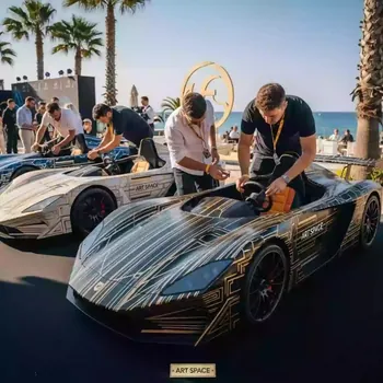 Аренда Тимбилдинг "Гоночные болиды" в ресторане «Sanremo» — ART SPACE