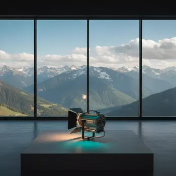 Аренда Прожектор DLH 150 Вт на площадке Rosa Peak (2320м) — ART SPACE