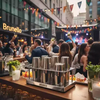 Аренда Подставка плоскосито в ресторане «Brunello» — ART SPACE