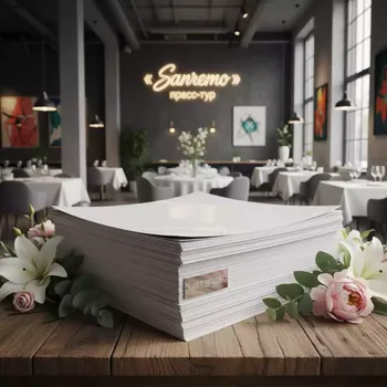 Аренда Фотобумага Lomond Simply Paper Glossy A4 180 г м² 50 листов в ресторане «Sanremo» — ART SPACE