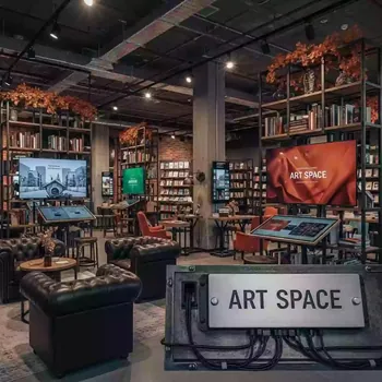 Аренда Техническое оснащение книжного салона в Университете «Сириус» — ART SPACE