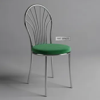 Аренда Стул Fanfare серебро изумрудный в Grand Karat Sochi — ART SPACE