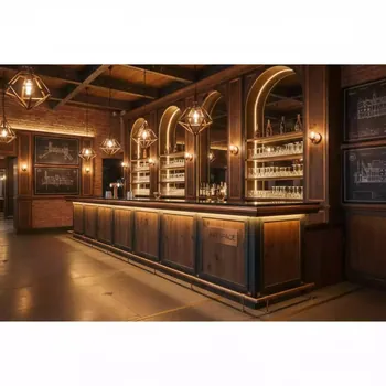 Аренда Стойка деревянная London Pub в Stella di Mosca — ART SPACE