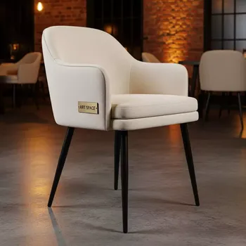 Аренда Барный стул кресло Kruger ванильный в ресторане «La Terrazza» — ART SPACE