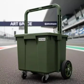 Аренда Тележка садовая Prosperplast Load Go 55 л оливковая на Сочи Автодроме — ART SPACE