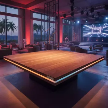Аренда Столешница для стола буковая с подсветкой в Radisson Collection Paradise — ART SPACE