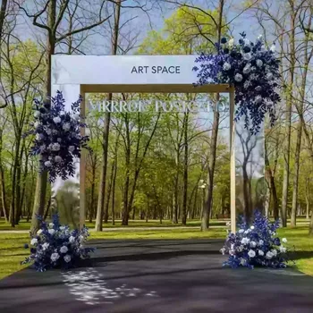Аренда Фотозона новогодняя Зеркальная открытка в санатории «Октябрьский» — ART SPACE