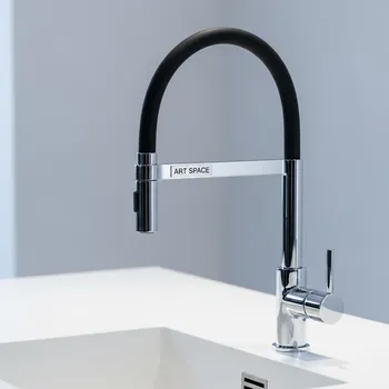 Аренда Смеситель для кухни FLUMEN Flex с гибким изливом в Маринс Парк Отеле — ART SPACE