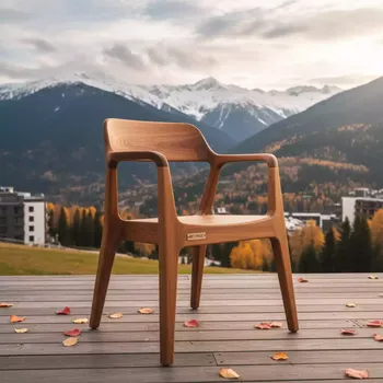 Аренда Стул из акации Everton в Golden Tulip Rosa Khutor — ART SPACE