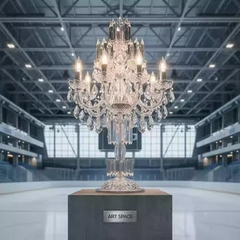 Аренда Канделябр Crystal 100 см в Ледовом дворце «Айсберг» — ART SPACE