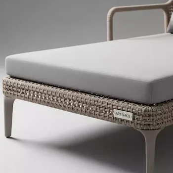 Аренда Шезлонг плетеный с матрасом Sun Lounger на парусной регате (Сочи) — ART SPACE