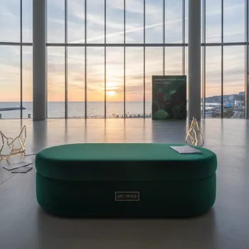 Аренда Пуф shape emerald oval на Имеретинской набережной — ART SPACE