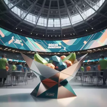 Аренда Ваза для фруктов D 280 мм H 170 мм в Сириус Арене — ART SPACE