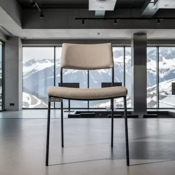 Аренда Стул дизайнерский FIT латте черный металл в Radisson Hotel Rosa Khutor — ART SPACE