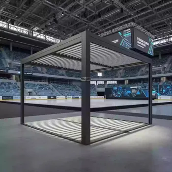 Аренда Пергола моторизованная 3х4 м 150 Series в ледовой арене «Шайба» — ART SPACE