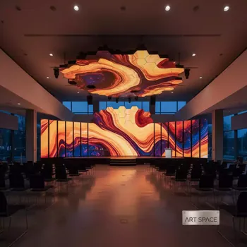 Аренда Модуль светодиодный креативный шаг 6 мм в отеле Radisson Lazurnaya — ART SPACE