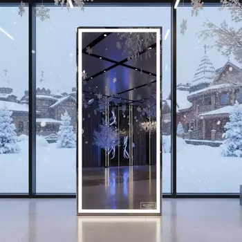 Аренда Зеркало напольное 365х1430 в этно-парке «Моя Россия» — ART SPACE