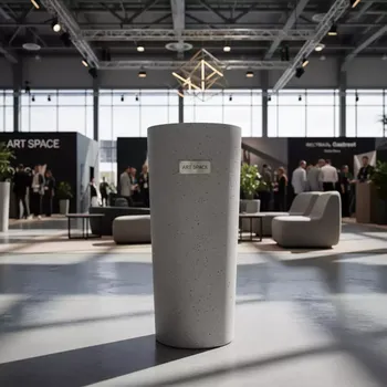 Аренда Кашпо для цветов Prosperplast Tubus Slim Beton 27,15 л бетон в Delta Sirius — ART SPACE