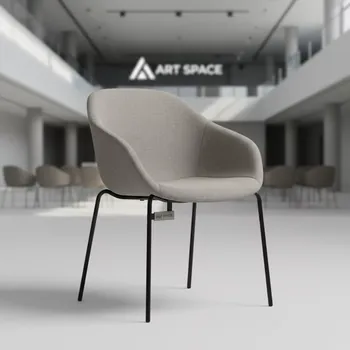 Аренда Стул Азия рогожка Espo каркас черный муар на арене «Фишт» — ART SPACE