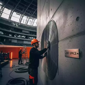 Аренда Шпаклевка для трещин Terraco Handyflex в ледовом дворце «Большой» — ART SPACE
