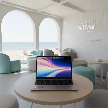 Аренда Ноутбук Apple MacBook Pro 13 Touch Bar в пляжном клубе Del Mar — ART SPACE