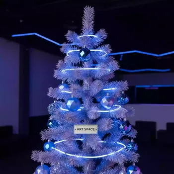 Аренда Елка искусственная 150 см в Поляна 1389 Отель и Спа — ART SPACE