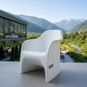 Аренда Кресла пластикового Basket BL в Green Flow Hotel — ART SPACE