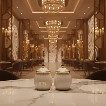 Аренда Набор для специй 2 предмета белый в Swissôtel Resort Sochi Kamelia — ART SPACE