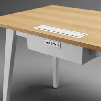 Аренда Стол для рабочей станции с кабель каналом Toa Workstation в казино «Сочи» — ART SPACE