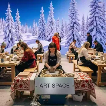 Аренда Мастер классы к народным гуляниям на территории Морпорта Сочи — ART SPACE