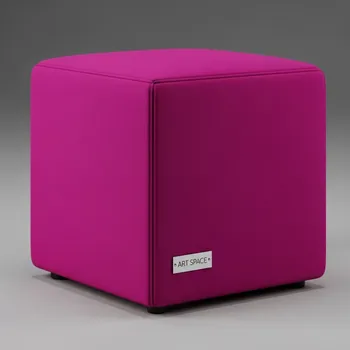 Аренда Пуф shape fuchsia cube в Гранд Отель Сочи — ART SPACE