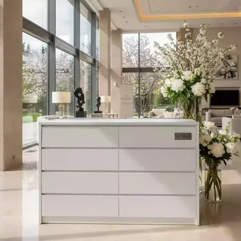 Аренда Комод Хайди широкий 5 ящиков белый в Grand Karat Sochi — ART SPACE