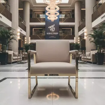 Аренда Стул ДЮПОН золотой бежевый в отеле Radisson Lazurnaya — ART SPACE
